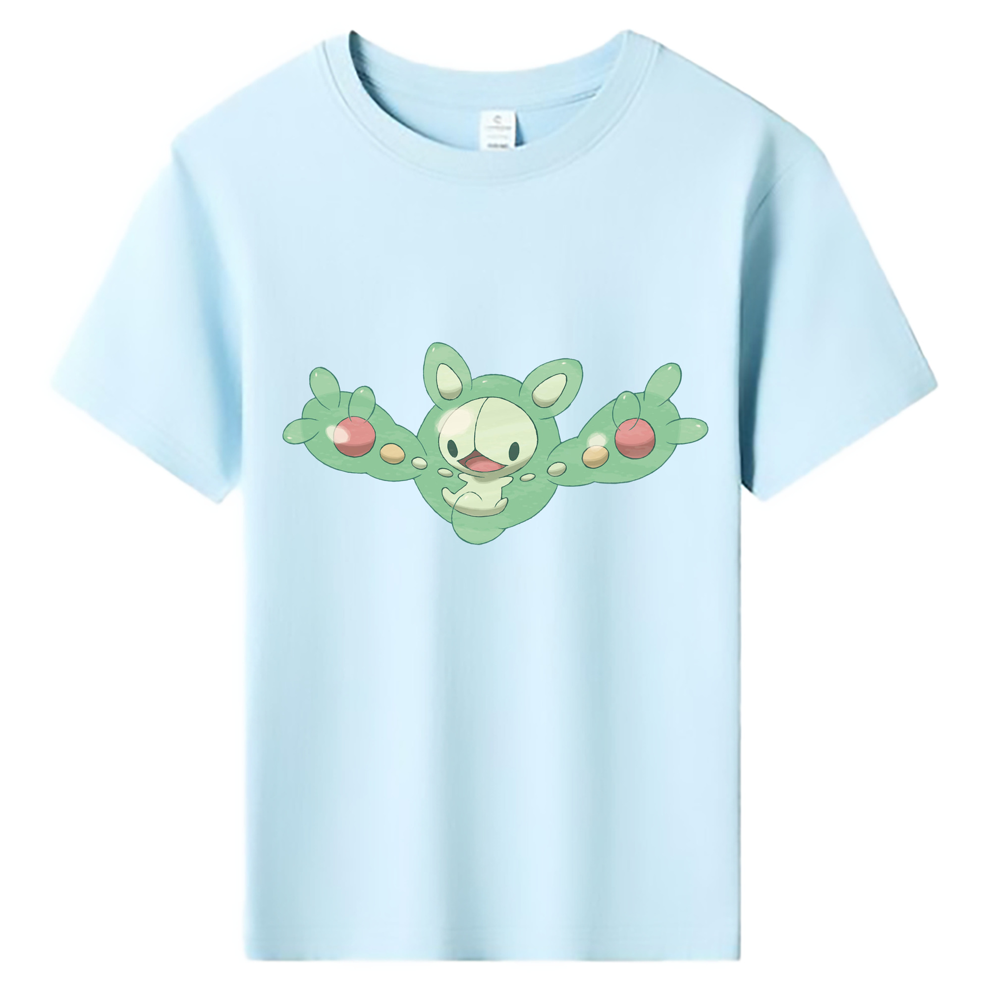 （画像用） ポケットモンスター Pokémon 綿100％キッズTシャツ（フロントプリント）
